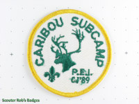 CJ'89 7th Canadian Jamboree Sub-Camp Caribou [CJ JAMB 07-3a]